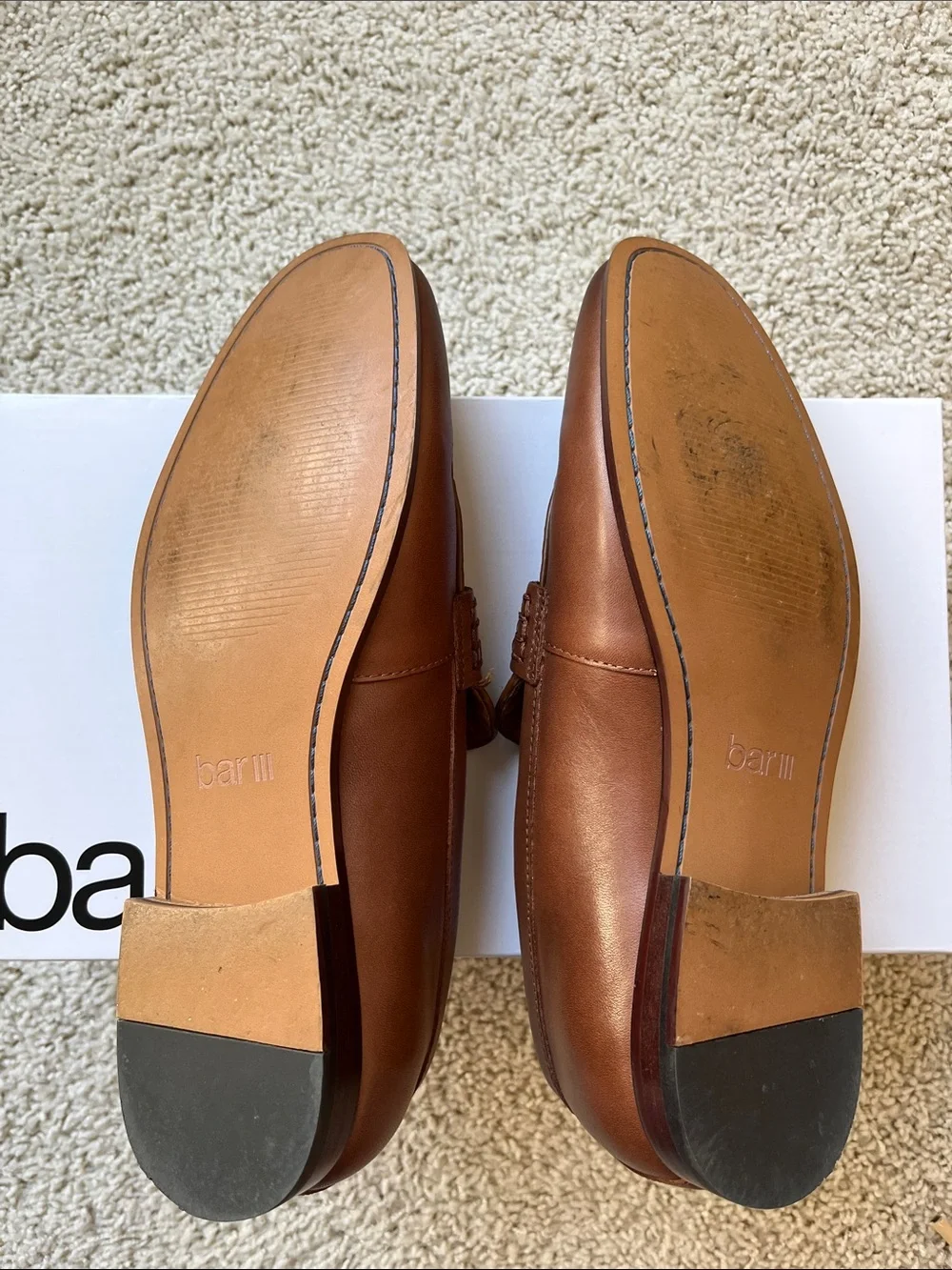 Bar III Beaul Brown Loafers